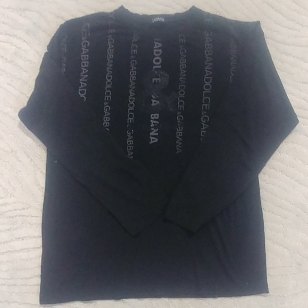 Mens xl long sleeve authentic D&G